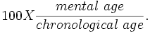 IQ formula